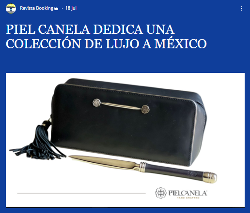 Piel Canela Presente En Revista Booking: Piel Canela Dedica Una Colecc ...